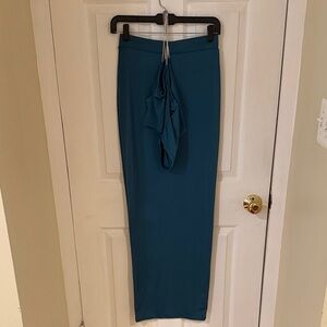 Elegant Green Maxi Skirt and Top